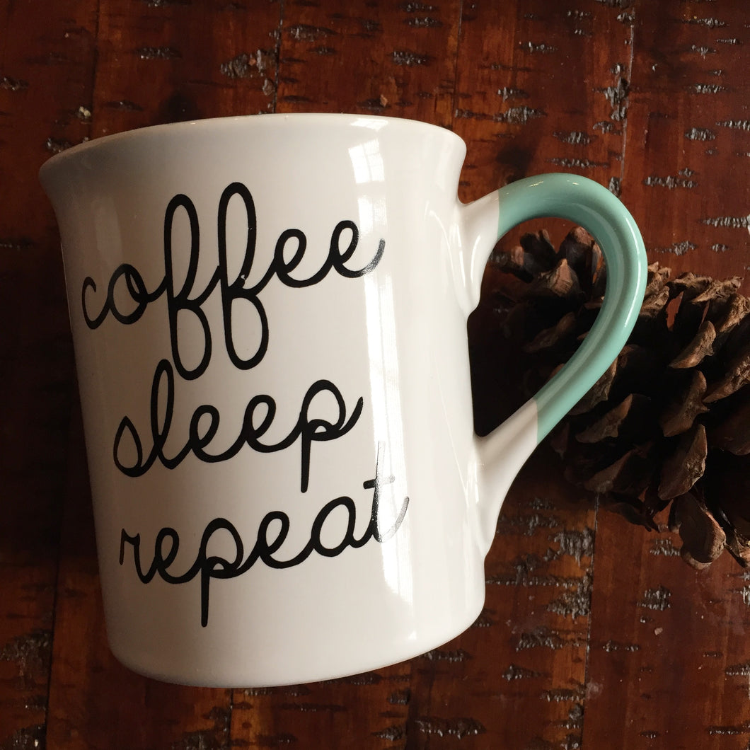 Coffee, sleep, repeat